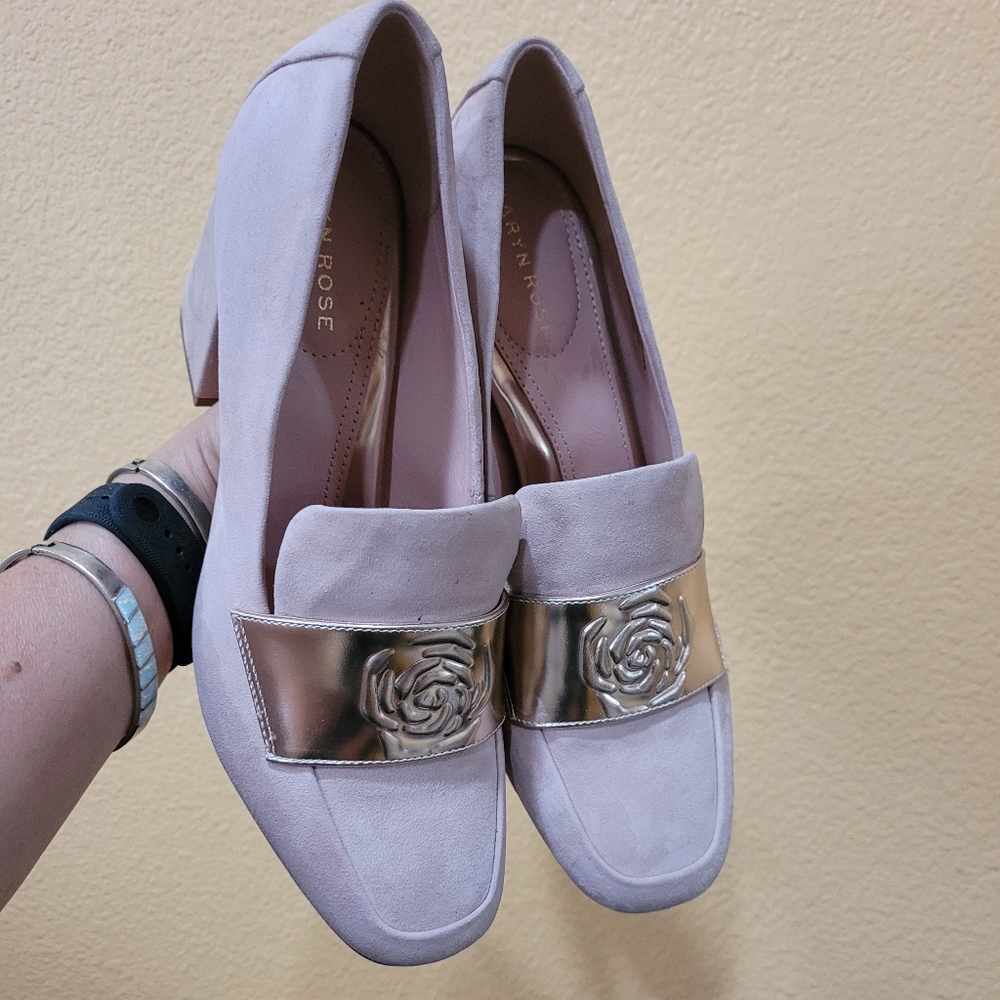 Taryn rose leather heels 👠